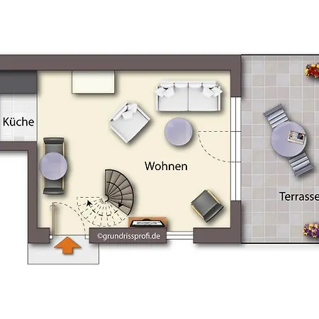 Apartament Brise Gartenhaus Brunnenstrasse App 06 *